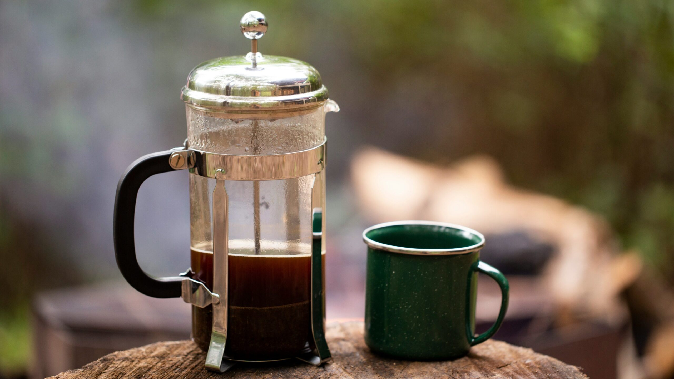French Press – Edelstahl für draußen